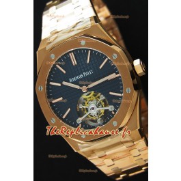 Audemars Piguet Royal Oak Tourbillon 41mm Montre Extra-Thin cadran bleu foncé 
