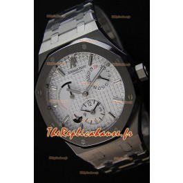 Audemars Piguet Royal Oak Dual Time Montre Réplique Suisse cadran blanc