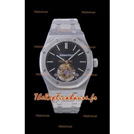 Montre Audemars Piguet Royal Oak Tourbillon 41mm Cadran noir dans un boîtier en acier 904L