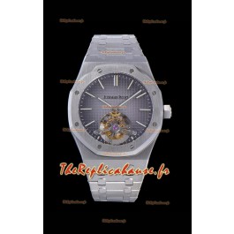 Montre Audemars Piguet Royal Oak Tourbillon 41mm Cadran gris dans un boîtier en acier 904L