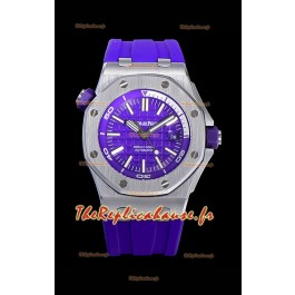 Montre Audemars Piguet Royal Oak Diver Navy Blue Dial 1:1 Quality 3120 Movement 904L Steel Réplique Suisse