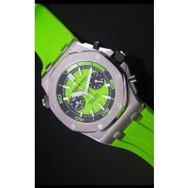 Royal Oak Offshore Diver Chronograph Audemars Piguet - 1:1 Montre Miroir Mouvement 3126