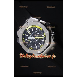 Royal Oak Offshore Diver Chronograph Audemars Piguet - 1:1 Montre Miroir Mouvement 3126