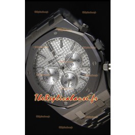 Montre Audemars Piguet Royal Oak Suisse à Chronographe avec Cadran argenté à quartz Réplique — 41 mm