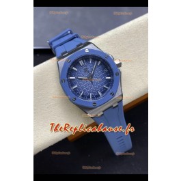 Audemars Piguet Royal Oak Offshore 15605SK Bleu 1:1 Miroir Réplique Montre 43MM