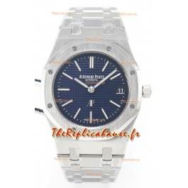 Audemars Piguet Royal 15202 39MM Super Clone Suisse Réplique Montre cadran bleu 