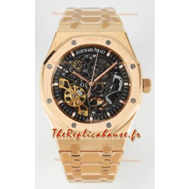 Audemars Piguet Royal Oak à double balancier édition ajourée 1:1 Superclone Réplique Montre