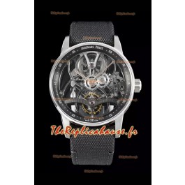 Montre réplique Audemars Piguet CODE 11.59 Superclone avec cadran ajouré en or rose et boîtier en titane