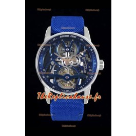 Montre réplique Audemars Piguet - Montre Superclone CODE 11.59 - Cadran ajouré - Boîtier en céramique - Or blanc