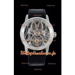 Montre réplique Audemars Piguet Montre Superclone CODE 11.59 cadran ajouré or rose boîtier titane
