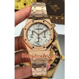 Montre Audemars Piguer Royal Oak Chronograph 26240 Chronographe en or rose Super Clone