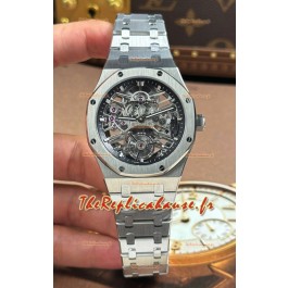 Montre Audemars Piguet Royal Oak Super Clone Tourbillon 26735 en acier inoxydable 