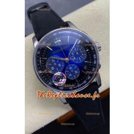 Audemars Piguet Super Clone CODE 11.59 Chronographe Montre à cadran bleu fumé