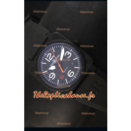 Montre Replica Suisse Bell & Ross BR03-92 Edition Limitée avec Cadran Noir