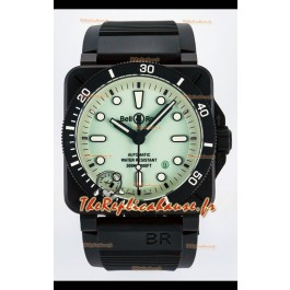 Bell & Ross BR03-92 Divers Edition PVD Cadran vert Réplique 1:1 