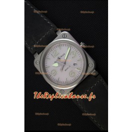 Montre Bell & Ross BR03-92 Suisse Cadran gris Bracelet en cuir Réplique à l’identique 1:1