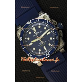 Montre Bell & Ross BR03-92 Suisse bleu de plongée Réplique à l’identique 1:1