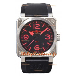 Bell and Ross BR03-92 MA-01 édition indicateurs rouges Réplique montre suisse 