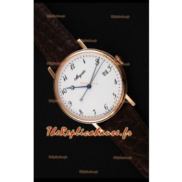 Montre Breguet Classique 5177BA/29/9V6 en or rose avec index arabes