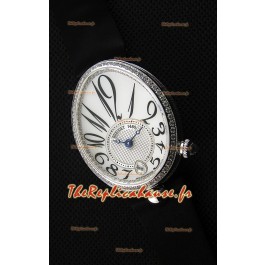 Breguet Reine De Naples Montre Femme Suisse 1:1 Acier Inoxydable Montre Réplique Miroir 