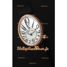 Breguet Reine De Naples Montre Femme Suisse 1:1 Or rose Montre Réplique