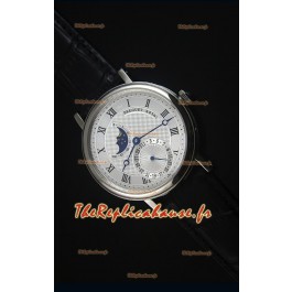 Montre Replica Suisse Breguet Classique en Acier Inoxydable et avec le Phases de Lune