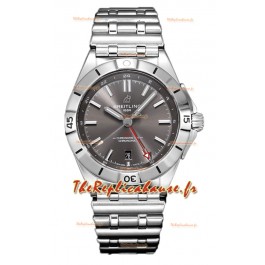 Breitling Chronomat Automatic GMT 40 Cadran gris Montre réplique 1:1 Suisse 
