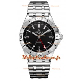 Breitling Chronomat Automatic GMT 40 Cadran noir Montre réplique 1:1 Suisse 