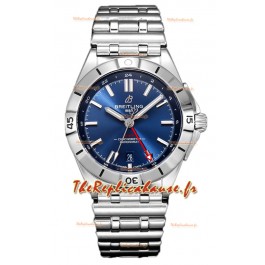 Breitling Chronomat Automatic GMT 40 Cadran Bleu Montre réplique 1:1 Suisse 