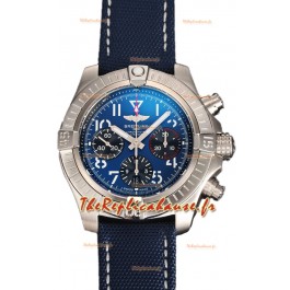 Breitling Avenger Chronograph 45 Cadran bleu Montre réplique 1:1 Suisse 