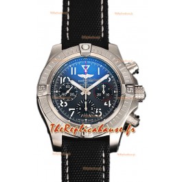 Breitling Avenger Chronograph 45 Cadran noir Montre réplique 1:1 Suisse 