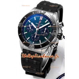 Breitling Chronomat B01 42 Edition Suisse 904L Boîtier Acier Cadran Vert Montre Réplique 1:1 