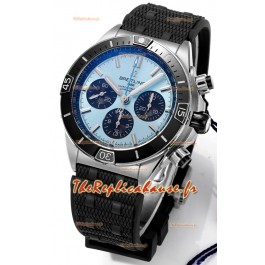 Breitling Chronomat B01 42 Edition Swiss 904L Boîtier acier Cadran bleu Montre réplique 1:1
