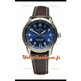 Breitling Navitimer Aviator 8 Automatic 41 Cadran bleu Montre réplique 1:1 suisse 
