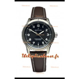 Breitling Navitimer Aviator 8 Automatic 41 Cadran noir Montre réplique 1:1 Suisse 