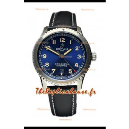 Breitling Navitimer Aviator 8 Automatic 41 Cadran bleu Montre réplique 1:1 Suisse 