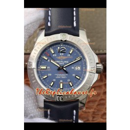 Breitling Chronometre COLT 41 Cadran bleu clair Réplique Montre Suisse Automatique