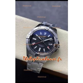 Breitling Avenger GMT Réplique de montre automatique 44 suisse 1:1 Super Clone - Cadran noir 