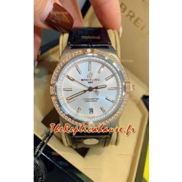 Breitling Chronomat Automatic 36MM Montre Suisse 1:1 Réplique Boîtier acier