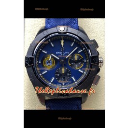 Breitling Super Clone Avenger B01 Chronograph 44 Cadran bleu foncé Montre Suisse Réplique 1:1