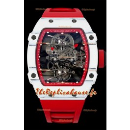 Richard Mille RM027-02 Rafael Nadal Réplique de Montre Tourbillon Véritable Mouvement 1:1 Miroir