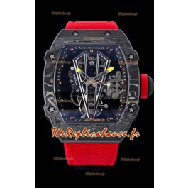 Réplique de Montre Richard Mille RM27-03 Rafael Nadal Véritable Tourbillon Mouvement 1:1 Miroir