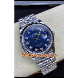 Rolex Datejust 126234 36MM Réplique Suisse en acier 904L avec cadran bleu - Réplique Miroir 1:1