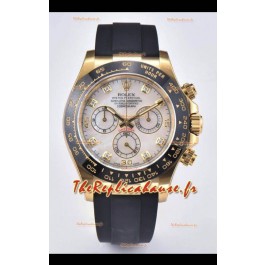 Rolex Cosmograph Daytona 116518LN-0037 Or jaune Mouvement Original Cal.4130 - Montre en acier 904L