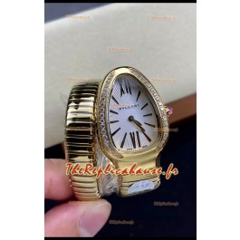 Bvlgari Serpenti Edition Montre à boîtier en or jaune en qualité 1:1