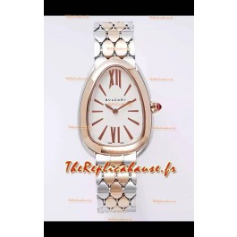 Bvlgari Serpenti Seduttori Edition en or rose bicolore Montre Super Clone