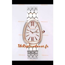 Bvlgari Serpenti Seduttori Edition en or rose bicolore Montre Super Clone