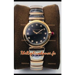Bvlgari LVCEA Edition Montre en acier bicolore or rose - Réplique miroir 1:1
