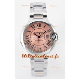 Ballon De Cartier Swiss Automatic Qualité miroir 1:1 33MM en boîtier acier