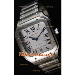 Cartier Santos De Cartier 1:1 Miroir Montre Réplique - 40MM Acier Inoxydable 